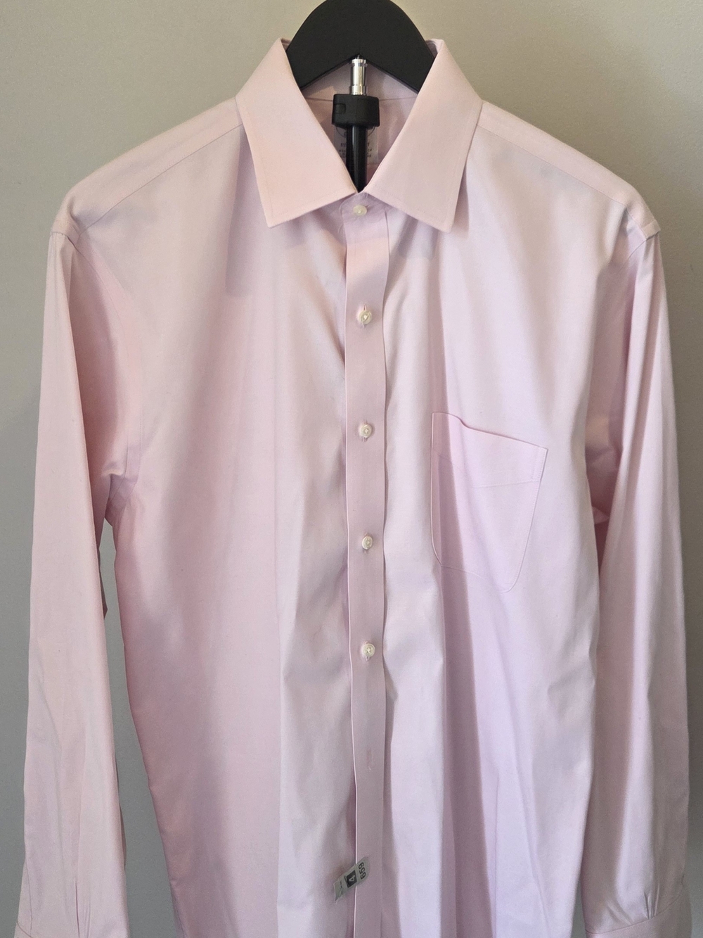 Brooks Brothers Pale Pink Cotton Dress Shirt - Point Collar